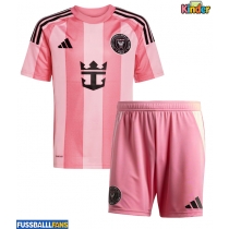 Inter Miami Luis Suarez #9 Heimtrikotsatz Kinder 2025-26 Kurzarm (+ Kurze Hosen)